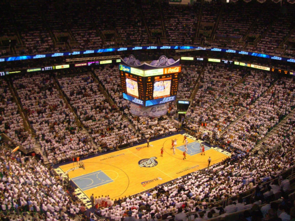 Vivint Smart Home Arena in Salt Lake City, Utah